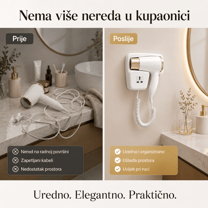 Zidni Fen za Kosu s Držačem – – – slika 3