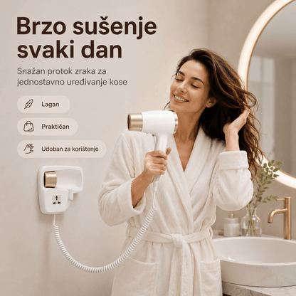 Zidni Fen za Kosu s Držačem – – – slika 8