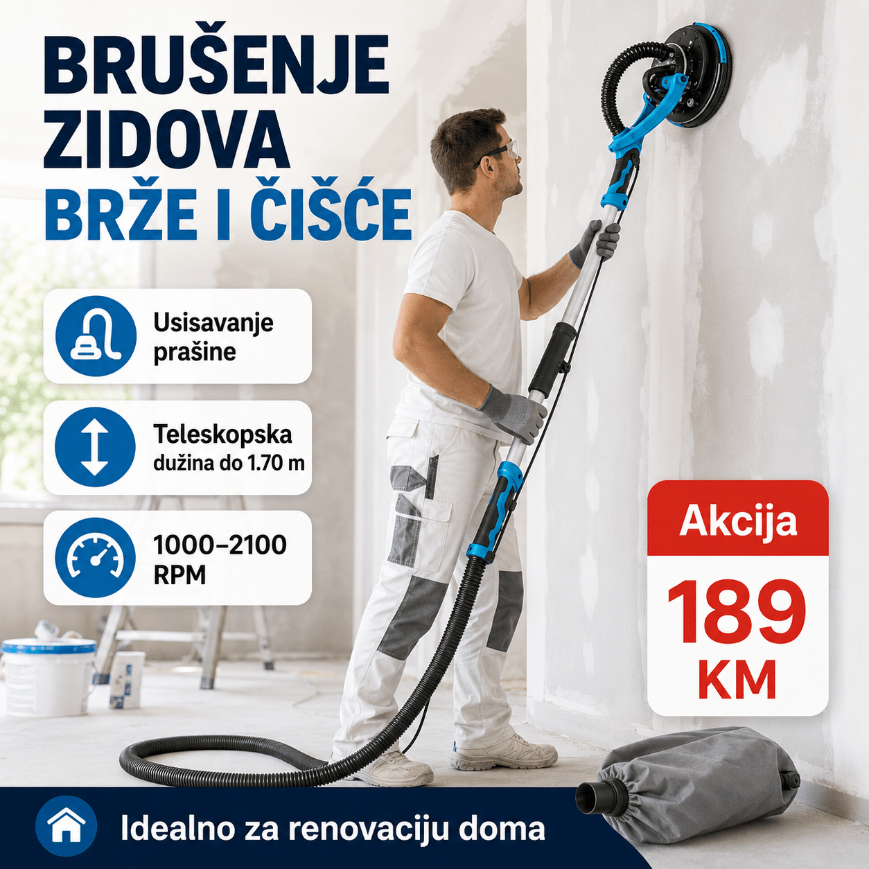 Žirafa za Brušenje Zidova – – – slika 1