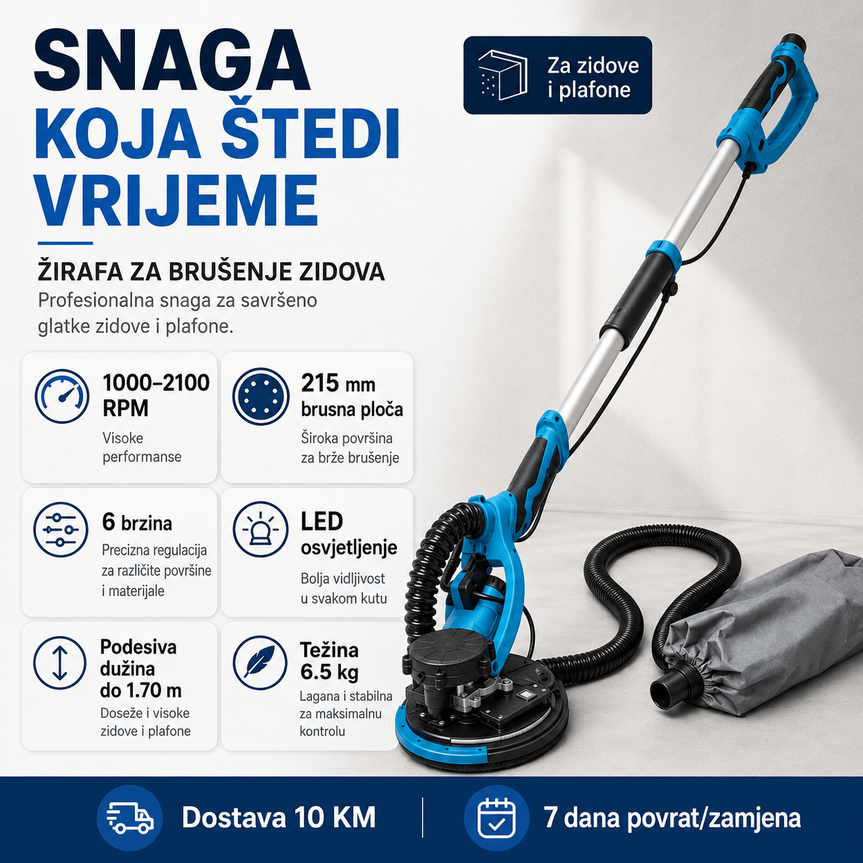 Žirafa za Brušenje Zidova – – – slika 4