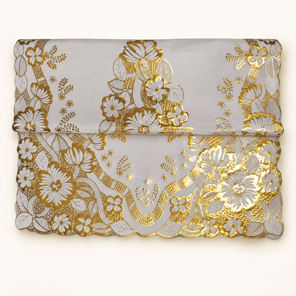 Zlatni pravougaoni nadstolnjaci – set 12, tri veličine – Pravougaoni zlatni nadstolnjaci u setu 12 – 45 × 85 cm – slika 4