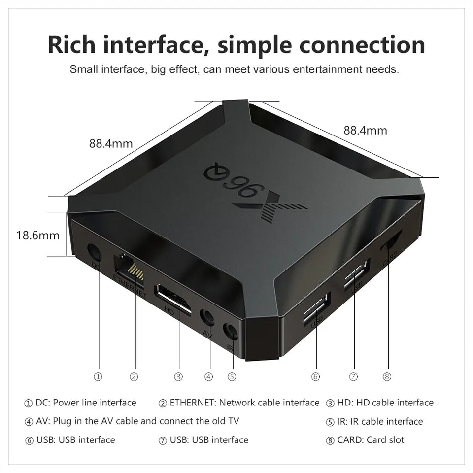 4K Android Smart TV Box – – – slika 3