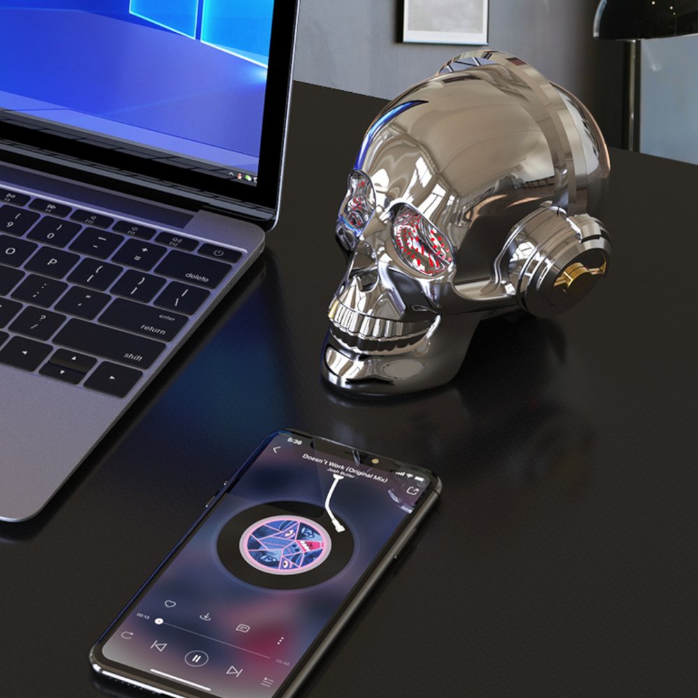 Bežični bluetooth zvučnik – – Crna – slika 6