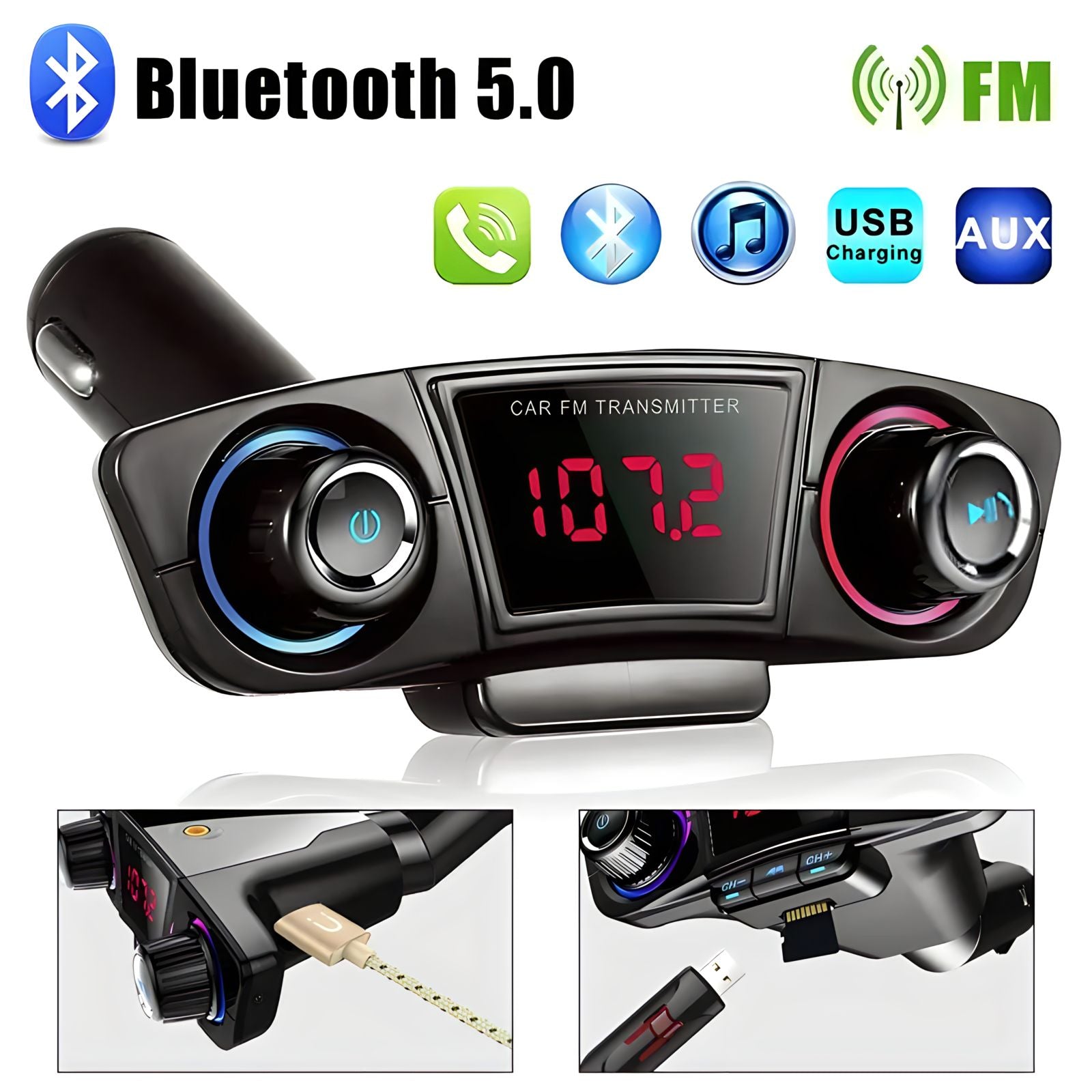 Bluetooth FM transmiter i MP3 – – – slika 1