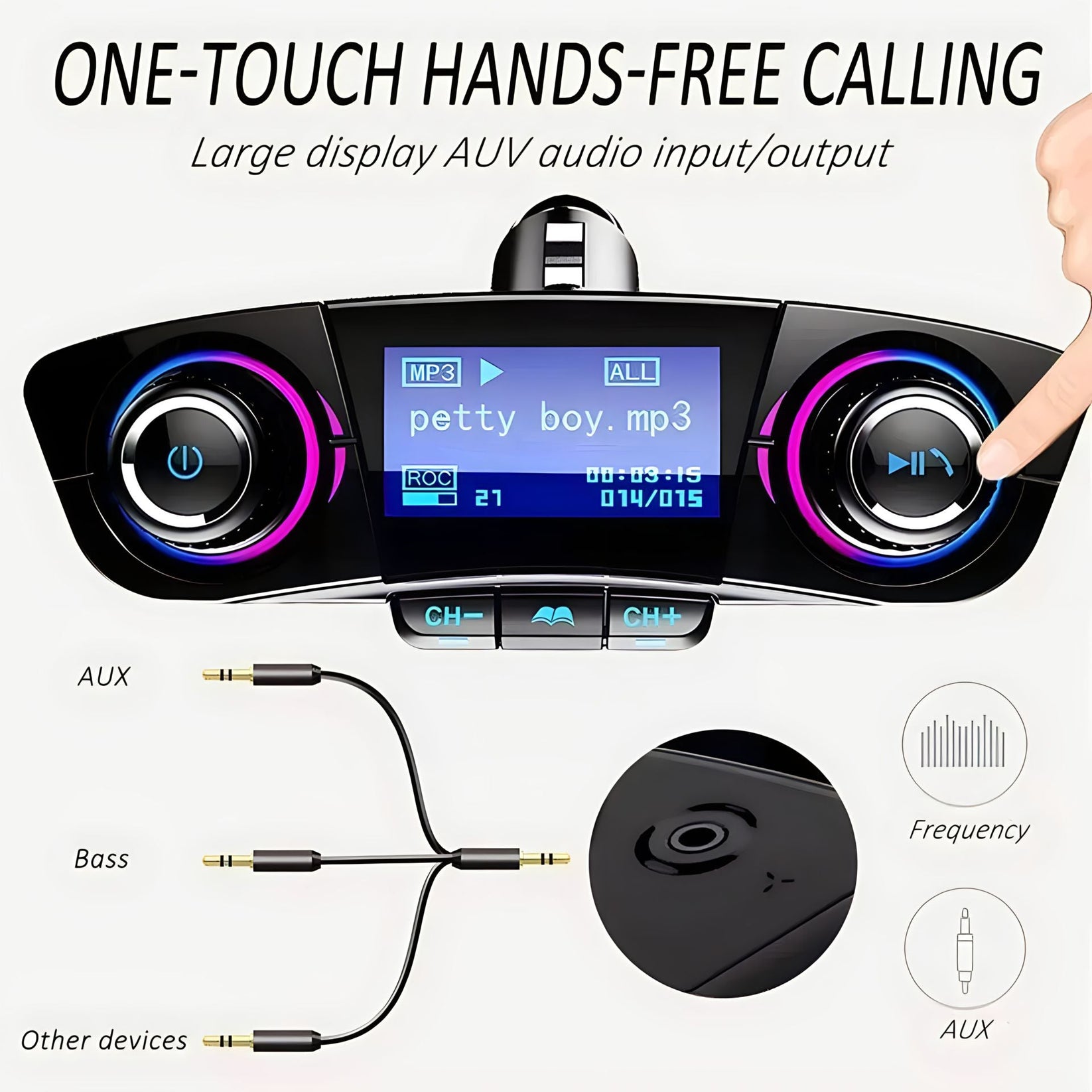 Bluetooth FM transmiter i MP3 – – – slika 3