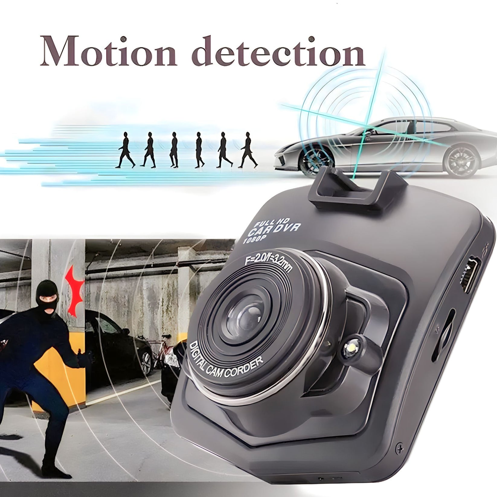 Crna kutija DVR kamera za auto – – – slika 12