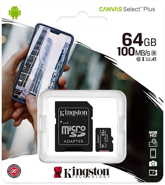 Kingston 64GB Micro SD memorijska kartica – – – slika 1