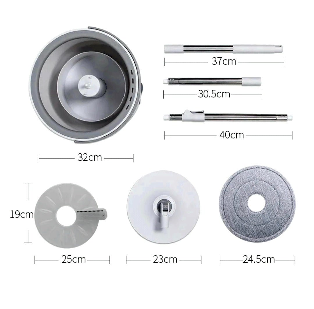 Rotirajući Mop s dvije rezervne krpe – – – slika 5