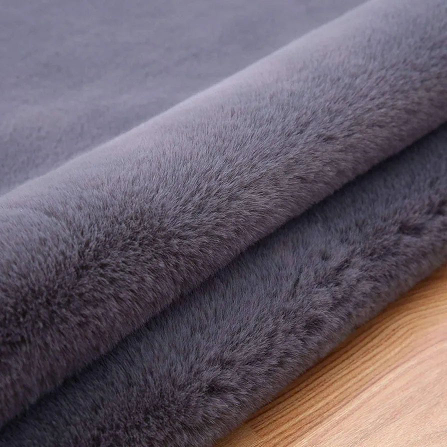 Tepih umjetno krzno – – Bijela 180x60 cm – slika 14