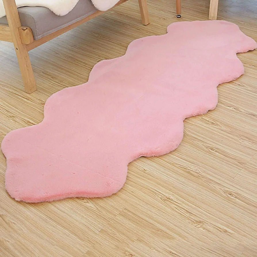 Tepih umjetno krzno – – Siva 180x60 cm – slika 12