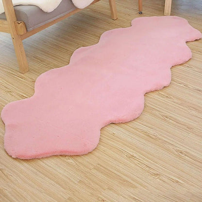 Tepih umjetno krzno – – Siva 180x60 cm – slika 12