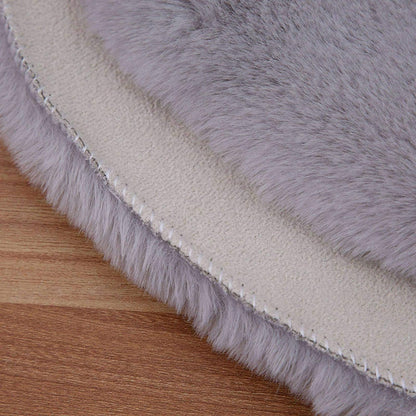 Tepih umjetno krzno – – Bijela 180x60 cm – slika 15